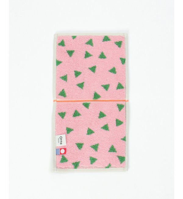 Lbc with Life「Otta オッタ サンカク柄2つ折りハンカチ 」|タオル|