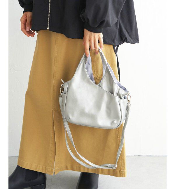 Lbc with Life「フェイクレザークリテバッグミニショルダーバッグ」|その他|