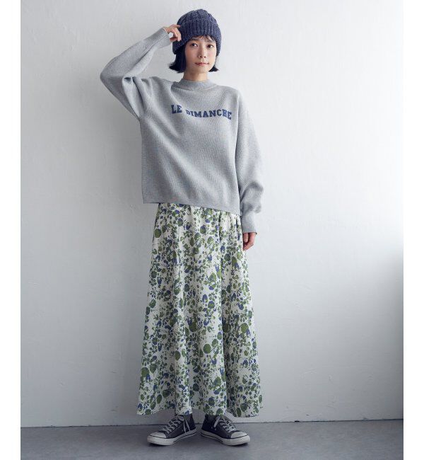 Lbc with Life「スウェットライクロゴニットプルオーバー」|カーディガン|