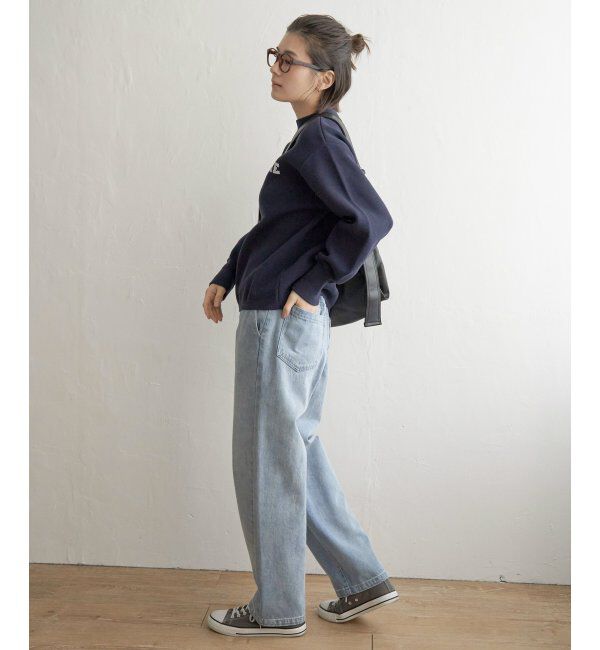 Lbc with Life「スウェットライクロゴニットプルオーバー」|カーディガン|