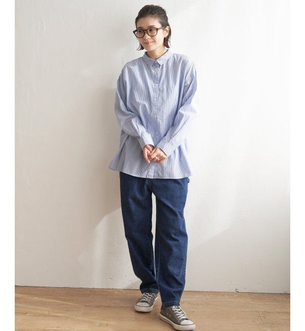 Lbc with Life「ふんわり70コットン2WAYシャツ」|シャツ・ブラウス|