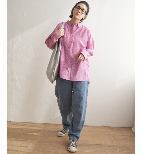 Lbc with Life「ふんわり70コットン2WAYシャツ」|シャツ・ブラウス|