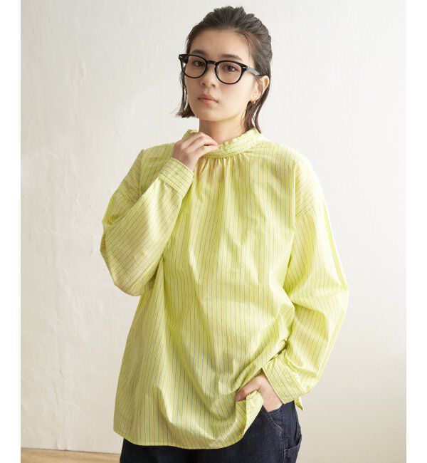 Lbc with Life「ふんわり70コットン2WAYシャツ」|シャツ・ブラウス|