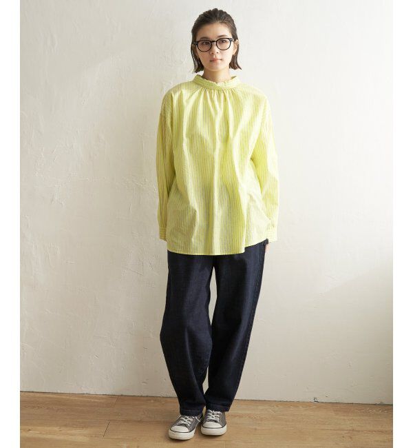 Lbc with Life「ふんわり70コットン2WAYシャツ」|シャツ・ブラウス|