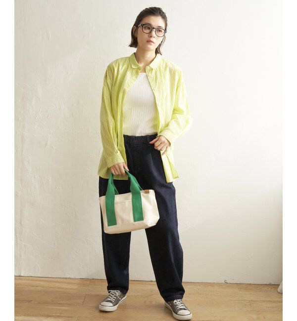 Lbc with Life「ふんわり70コットン2WAYシャツ」|シャツ・ブラウス|