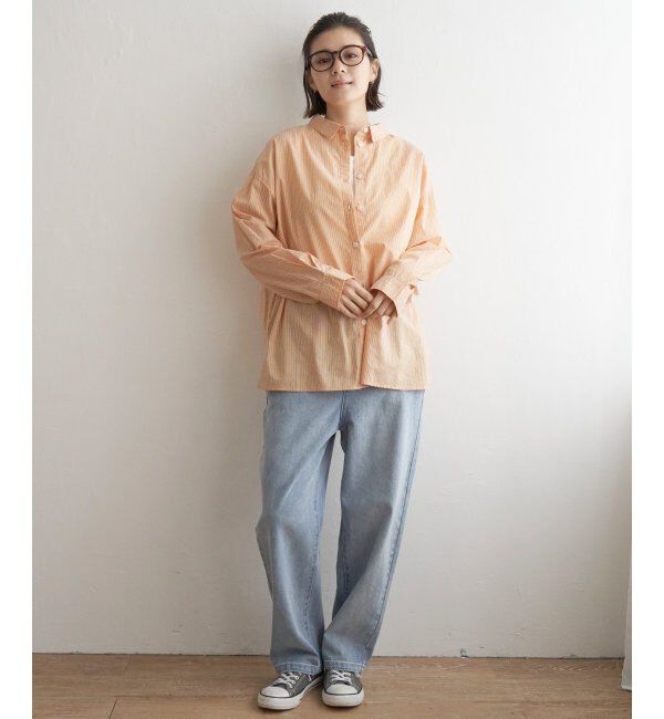 Lbc with Life「ふんわり70コットン2WAYシャツ」|シャツ・ブラウス|