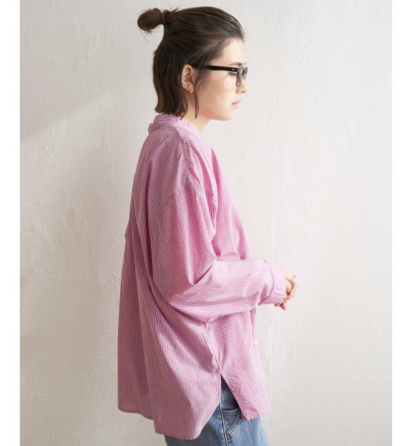 Lbc with Life「ふんわり70コットン2WAYシャツ」|シャツ・ブラウス|