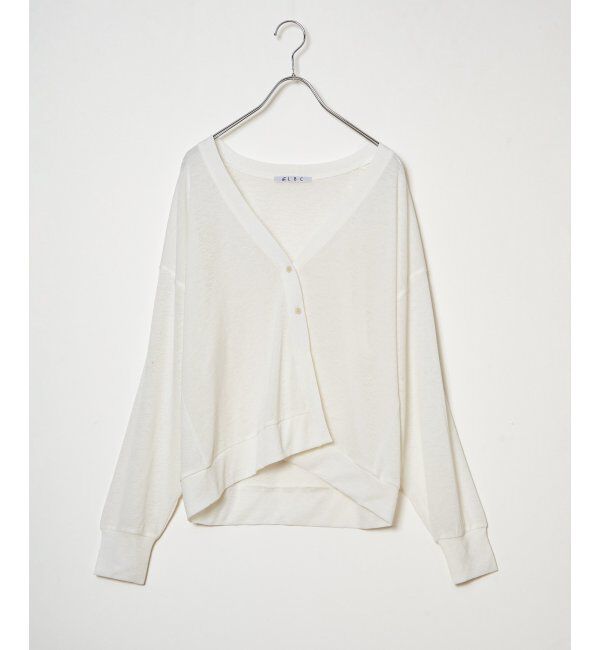 Lbc with Life「接触冷感シアーカーディガン」|カーディガン|