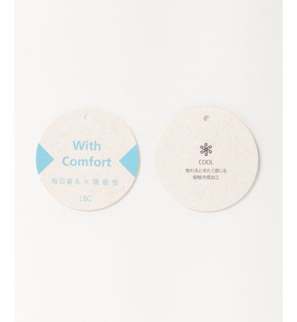 Lbc with Life「接触冷感シアーカーディガン」|カーディガン|