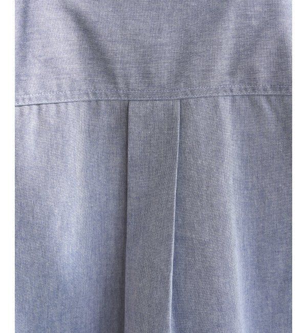 Lbc with Life「シャンブレーロゴ刺繍BIGシャツ」|シャツ・ブラウス|