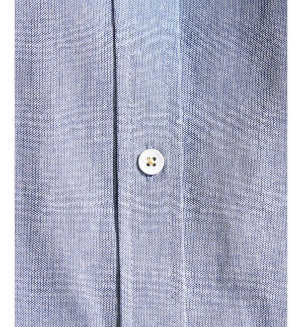 Lbc with Life「シャンブレーロゴ刺繍BIGシャツ」|シャツ・ブラウス|