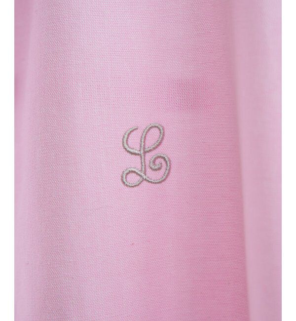 Lbc with Life「シャンブレーロゴ刺繍BIGシャツ」|シャツ・ブラウス|