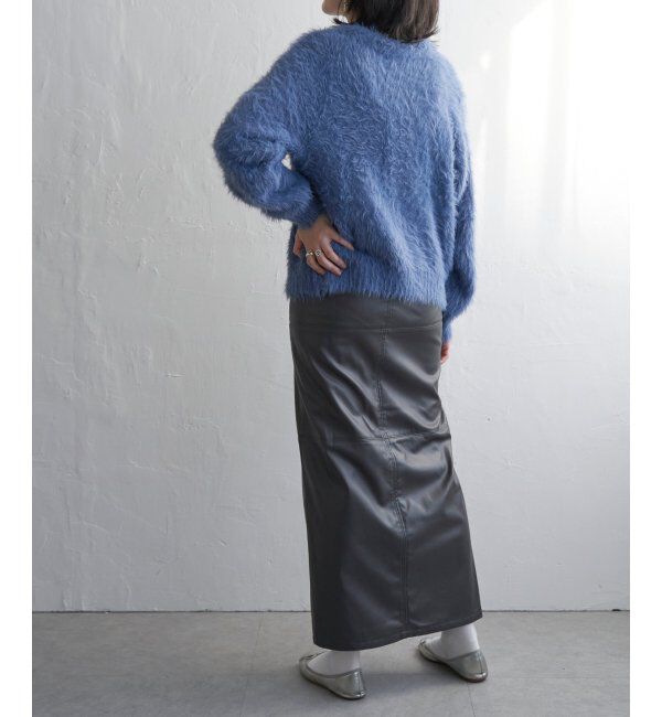 VENCE share style「シャギーニットカーディガン」|カーディガン|