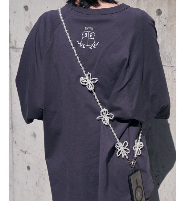 VENCE share style「ビーズフラワーストラップ」|ネックレス|