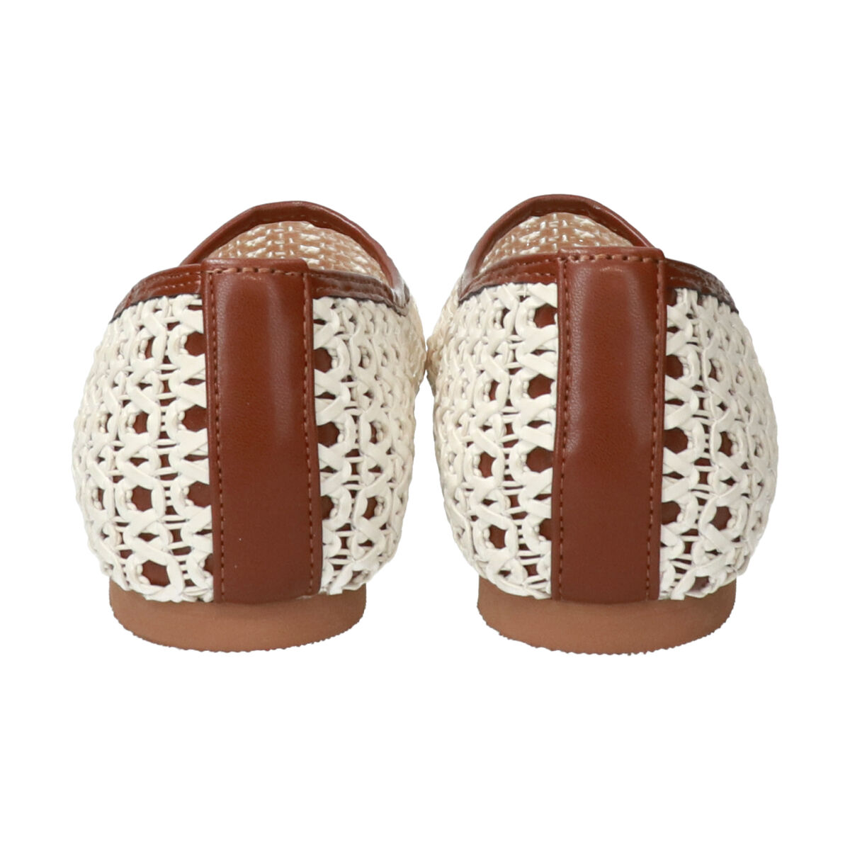 Bridget Birkin「【Bridget Birkin】編みメッシュフラットシューズ」|パンプス|