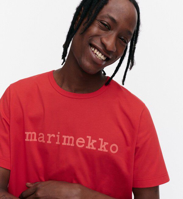 Marimekko「Vihne Logo Placement Tシャツ」|シャツ・ブラウス|