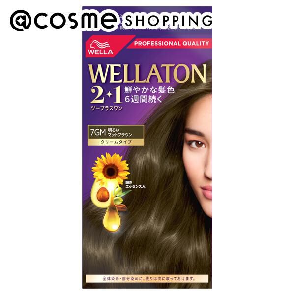  「ウエラ ウエラトーン　ツープラスワン　クリームタイプ ７GM　明るいマットブラウン」|ヘアスタイリング|その他