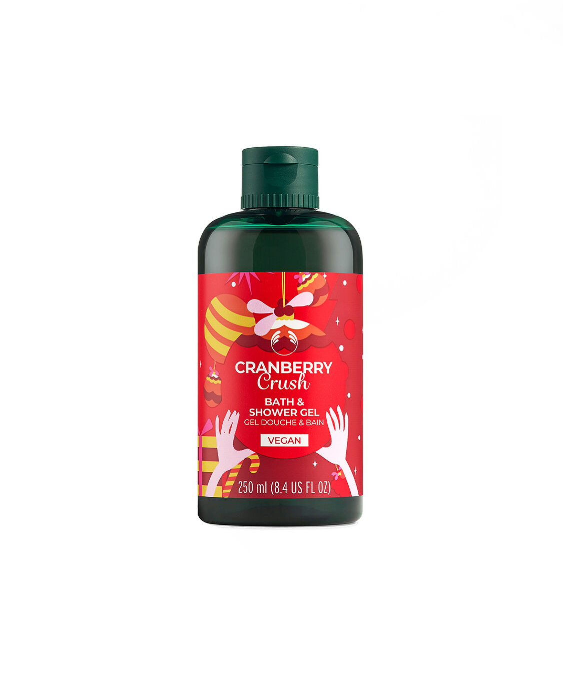 THE BODY SHOP「【数量限定】バス＆シャワージェル クランベリークラッシュ 250mL」|ボディクレンジング|ｿﾉﾀ