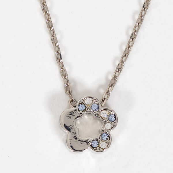 MARY QUANT「ハーフストーンデイジー ネックレス」|ネックレス|シルバー