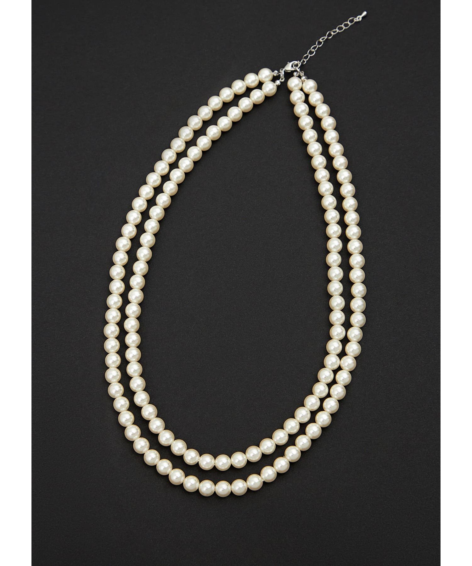 STYLE DELI「８mmパール58cm２連ネックレス」|ネックレス|