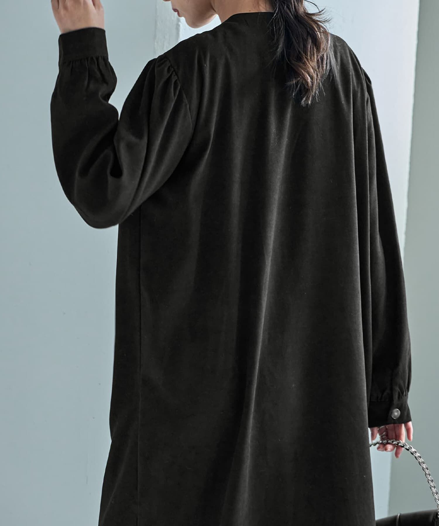 STYLE DELI「ダブル合わせVネックワンピース」|ワンピース|