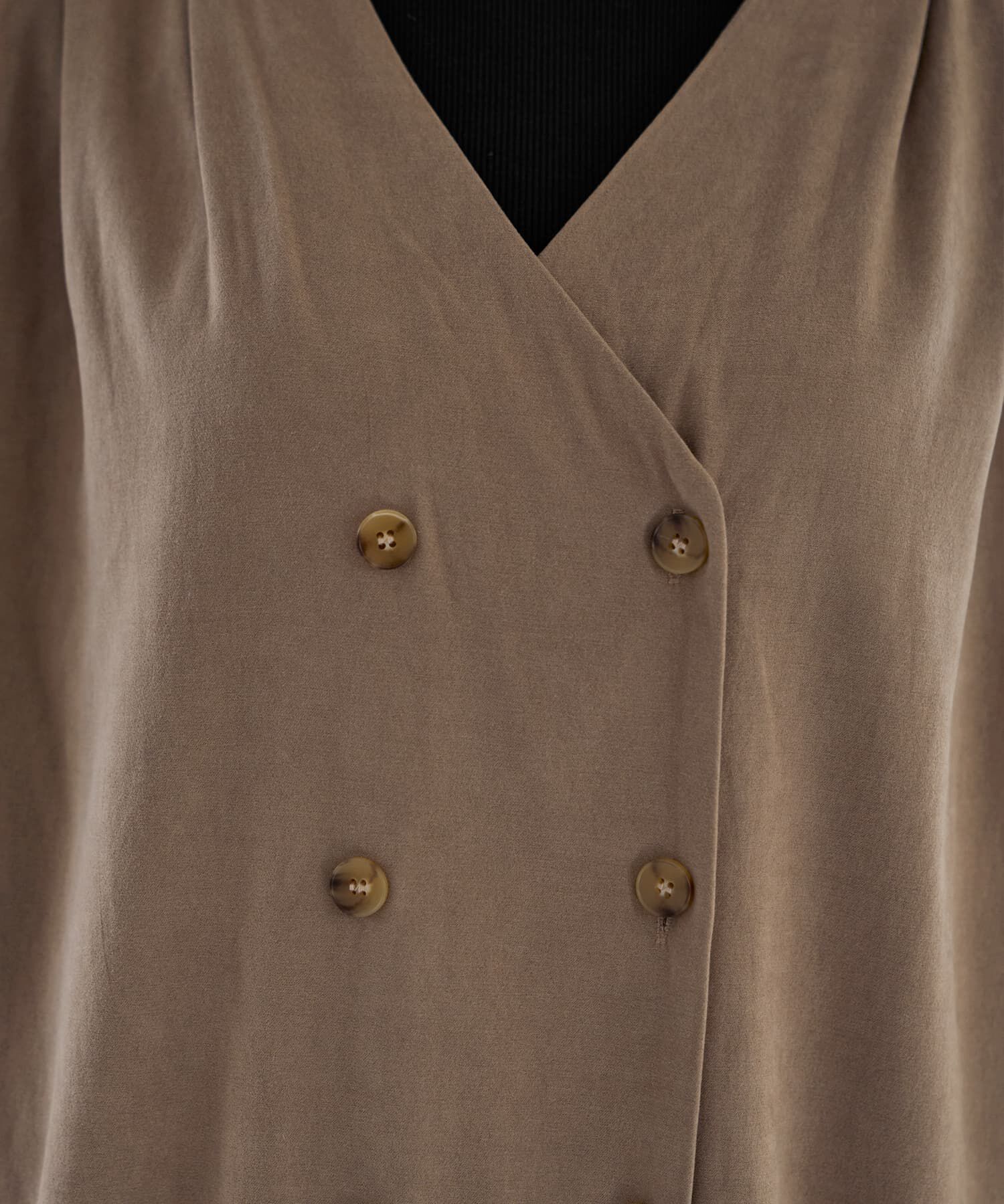 STYLE DELI「ダブル合わせVネックワンピース」|ワンピース|