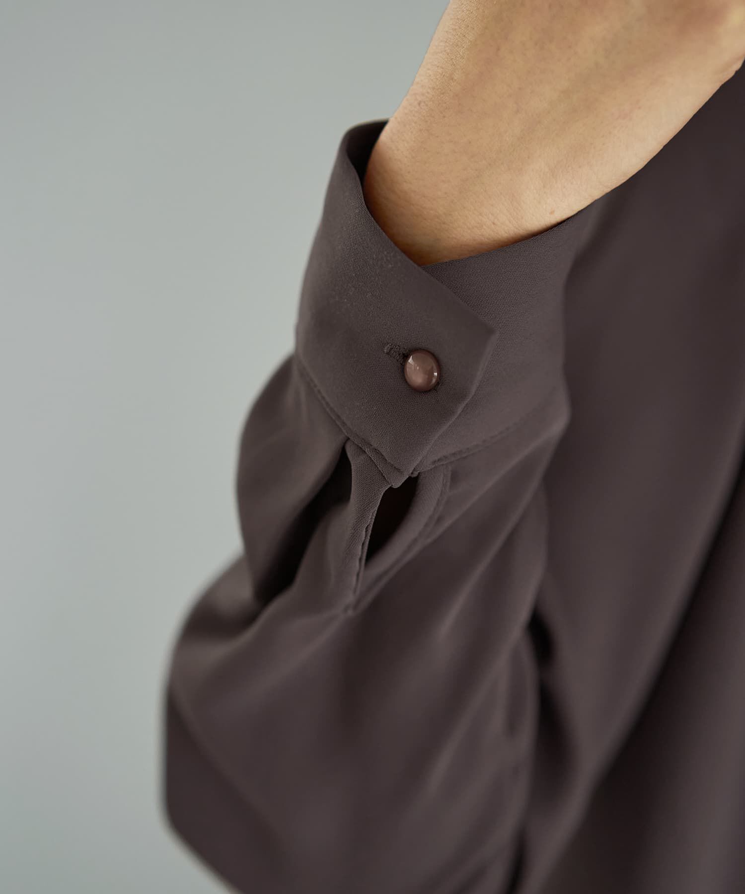 STYLE DELI「タイ付き首元ドレープブラウス」|シャツ・ブラウス|