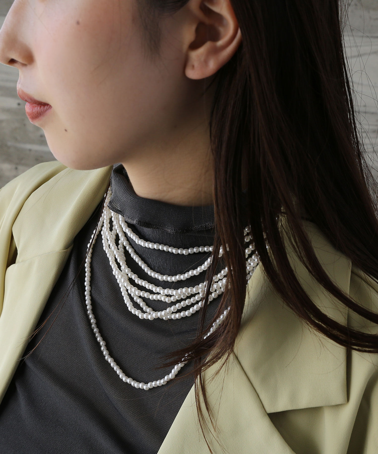 colleca la「スーパーロングパールネックレス［300cm］」|ネックレス|