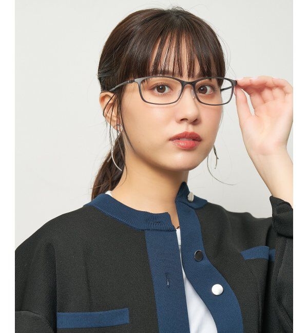  「ウェリントン型メガネ｜軽量｜伊達メガネ｜度あり｜度なし｜Zoff｜SMART SKINNY レンズ交換券付」|メガネ|