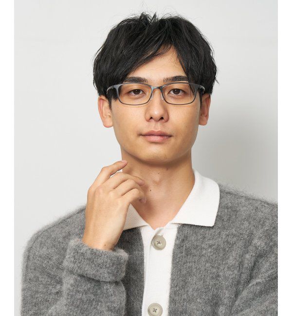  「ウェリントン型メガネ｜軽量｜伊達メガネ｜度あり｜度なし｜Zoff｜SMART SKINNY レンズ交換券付」|メガネ|