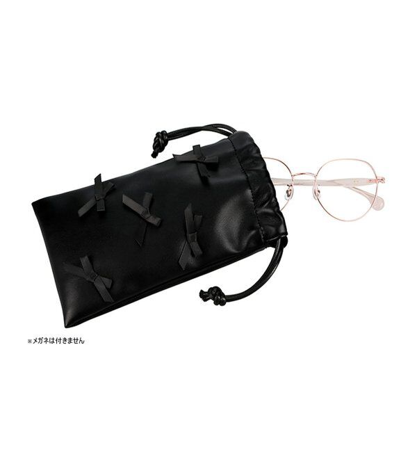  「メガネケース｜メガネケース サングラスケース リボン ポーチ 巾着｜Zoff｜」|サングラス|