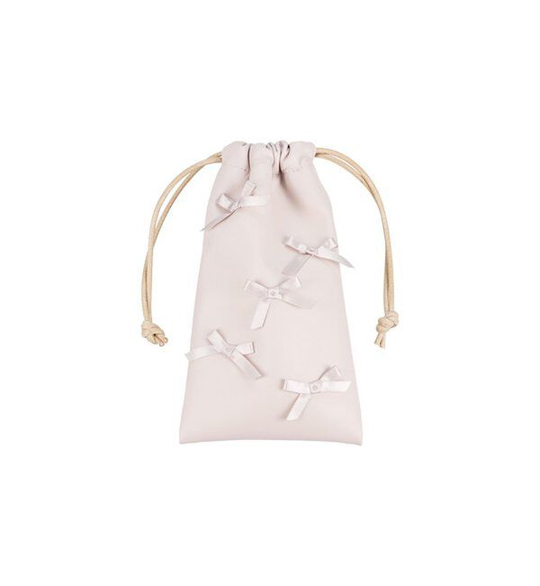  「メガネケース｜メガネケース サングラスケース リボン ポーチ 巾着｜Zoff｜」|サングラス|ライトピンク