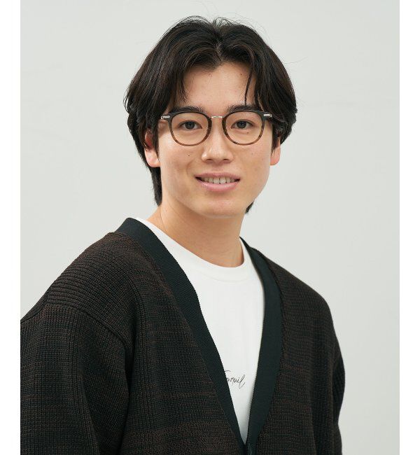 Zoff｜Misato Mizukoshi メガネ | 中顔面短縮みえ 大人可愛い｜水越