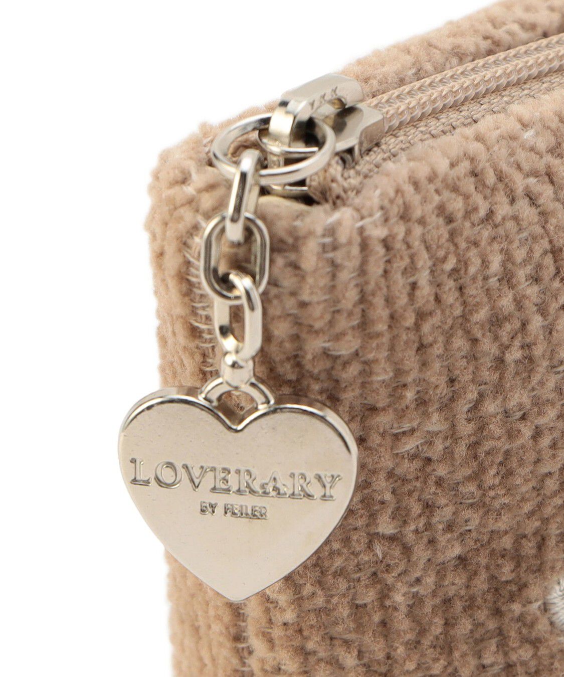 LOVERARY BY FEILER「ラブラリーハート　舟型ポーチS　L/LRH-257146」|ポーチ|