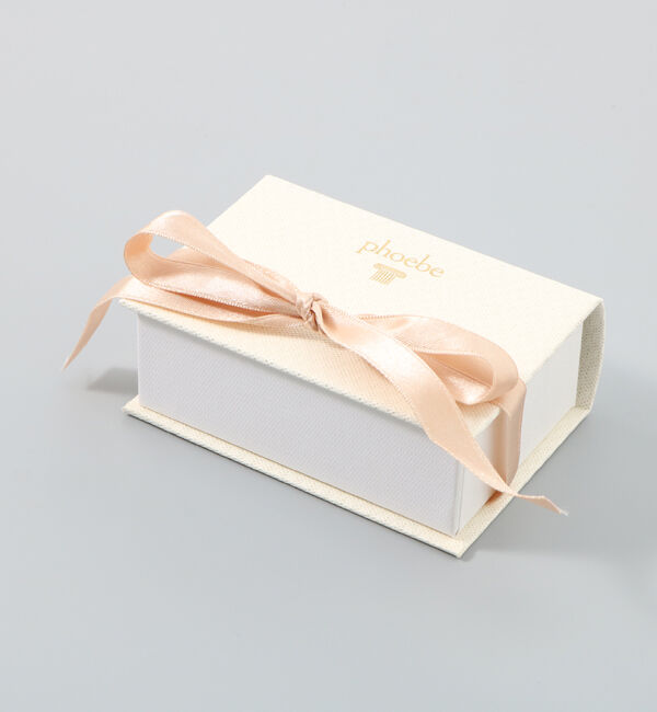 Phoebe「【K10】ジュエルパールイヤリング/淡水パール/BOX付き」|イヤリング|