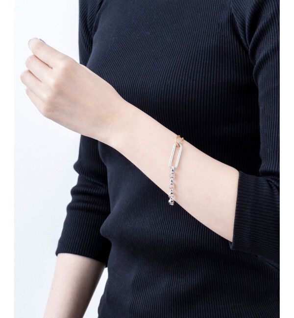 Jouete「チェーン ブレスレット コンビカラー」|ブレスレット・バングル|