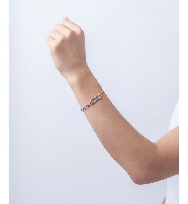 Jouete「チェーン ブレスレット コンビカラー」|ブレスレット・バングル|