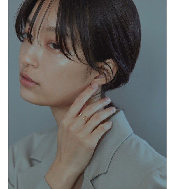 Jouete「フォークリング ジルコニア」|リング|