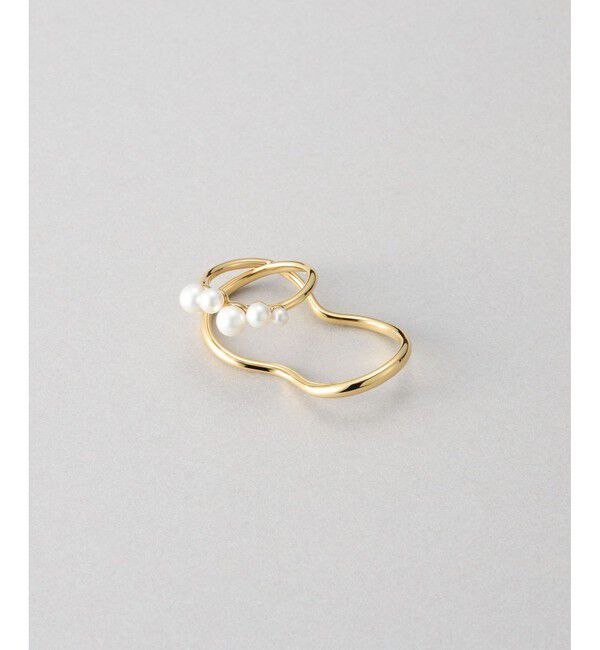 Jouete「[トゥーリング] レイヤード パール」|リング|