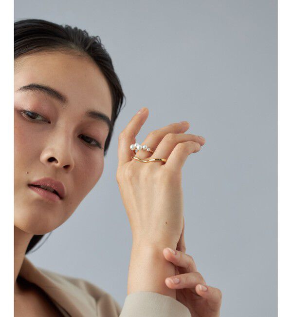 Jouete「[トゥーリング] レイヤード パール」|リング|