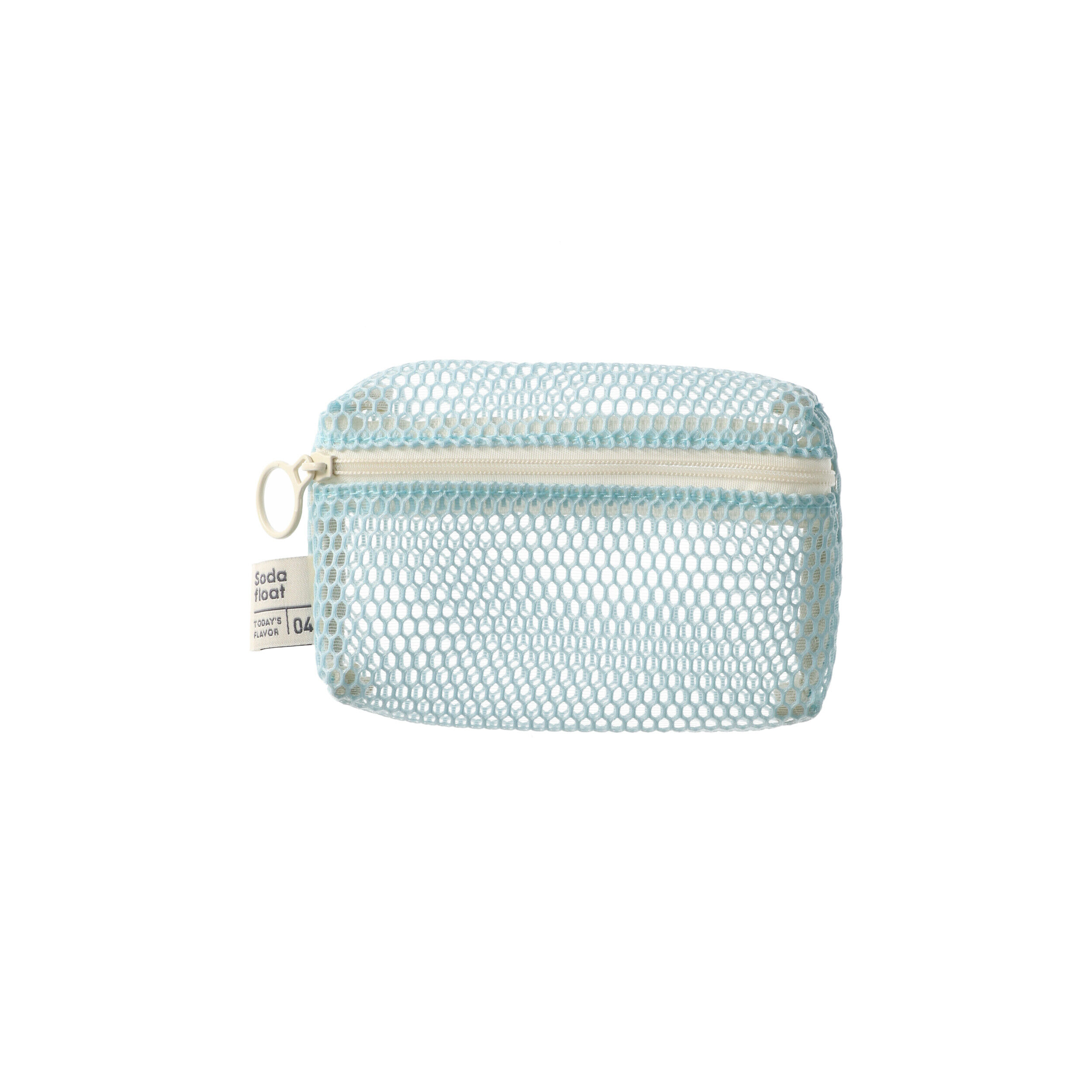  「ミニポーチ／メッシュコレクション」|ポーチ|ライトブルー