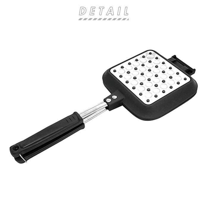 BACKYARD FAMILY「ホットサンドメーカー 直火 ih 通販 耳まで ホットサンド フライパン 着脱式 洗いやすい」|食器・キッチングッズ|