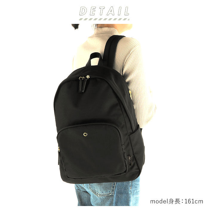 Legato Largo「レガートラルゴ リュック 通販 ナイロン 10ポケット バックパック レディース 通勤 通学 A4」|リュック|