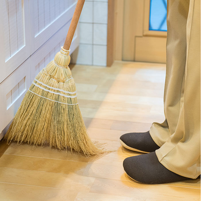 BACKYARD FAMILY「ほうき 室内 通販 ショート ホウキ  掃除グッズ 掃除 かわいい 可愛い Broom ブルーム」|その他|