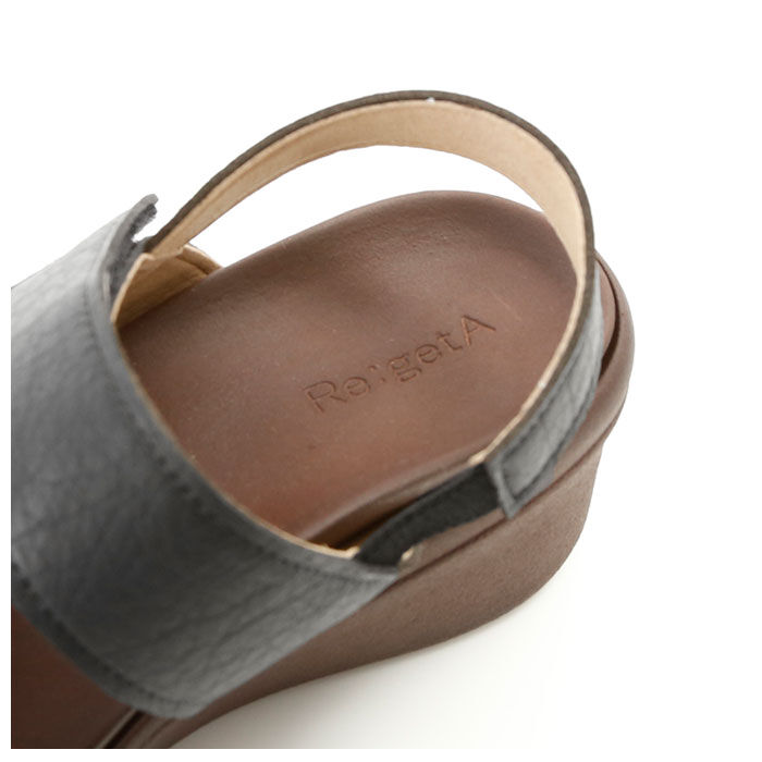 BACKYARD FAMILY「サンダル レディース 履きやすい 通販 歩きやすい おしゃれ ブラック 黒 幅広 甲高 ブランド」|サンダル|