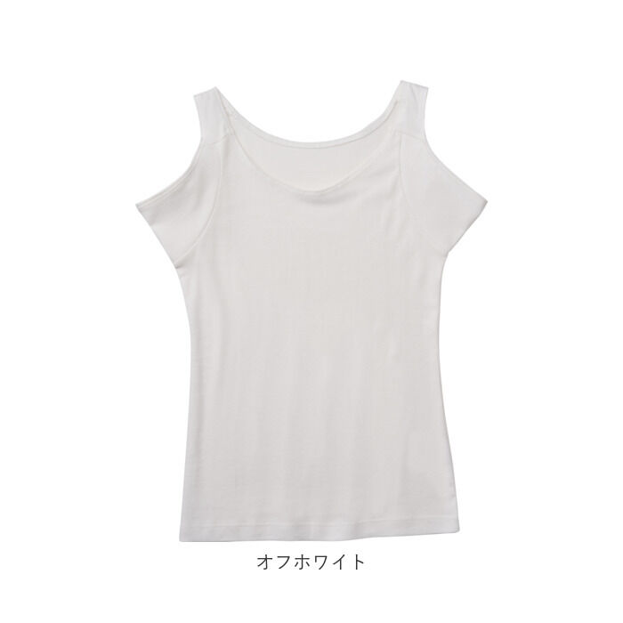 BACKYARD FAMILY「汗取りインナー レディース 通販 ノースリーブ 汗取り タンクトップ インナー 汗取りパッド」|インナー|