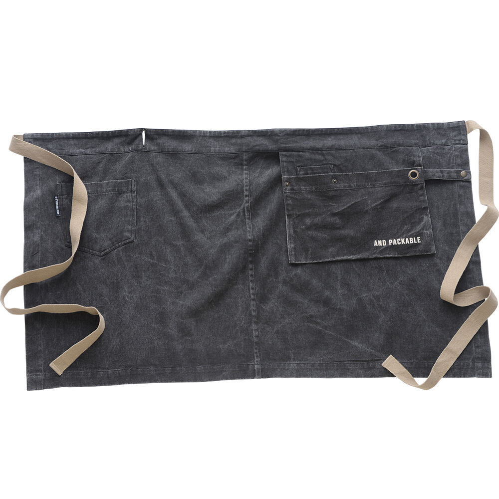 AND PACKABLE「アンドパッカブルエプロン and packable 通販 エプロン ギャルソンエプロン」|その他|ブラック2