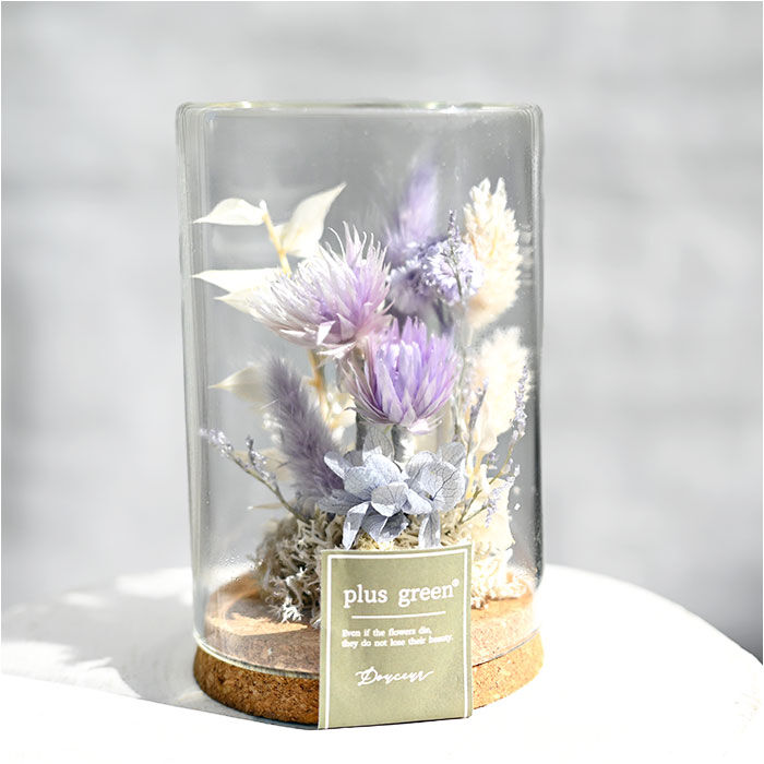 BACKYARD FAMILY「ドライフラワー ガラス 通販 ボトルフラワー コルクボトル 75 フラワーアレンジメント」|その他|