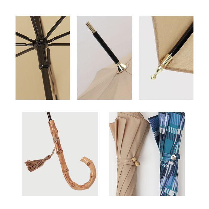 BACKYARD FAMILY「ビコーズ 傘 because 通販 雨傘 長傘 晴雨兼用 UVカット 日傘 58cm 58センチ」|傘|