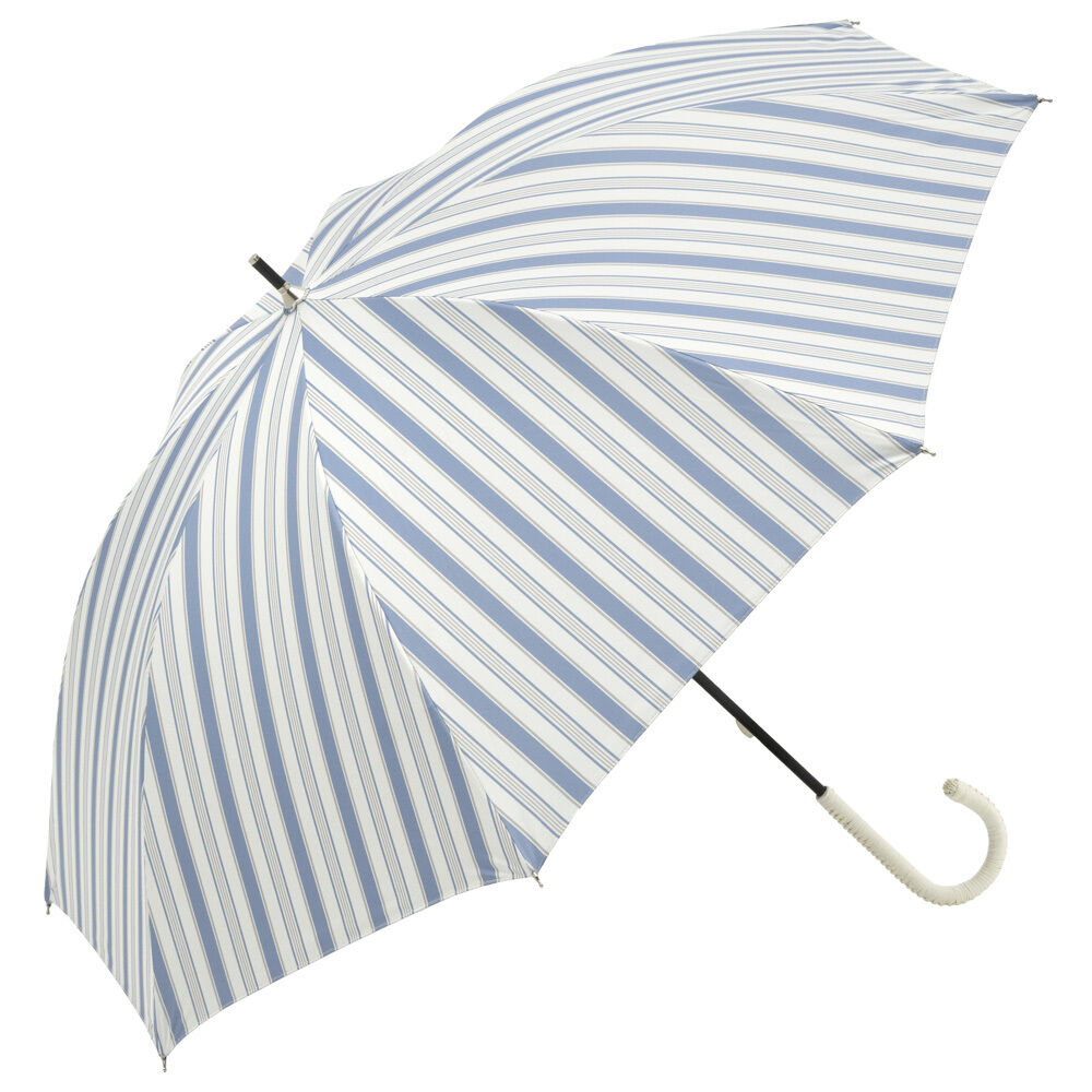 BACKYARD FAMILY「ビコーズ 傘 because 通販 日傘 遮光 長傘 晴雨兼用 雨傘 晴雨兼用傘 UVカット」|傘|ブルー2